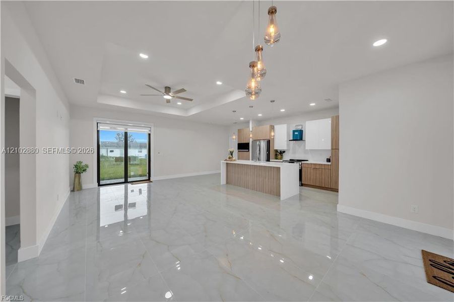 Spacious, unfurnished interior of a new home in , Cape Coral (Image 25). Spacious, unfurnished interior of a new home in , Cape Coral (Image 25).