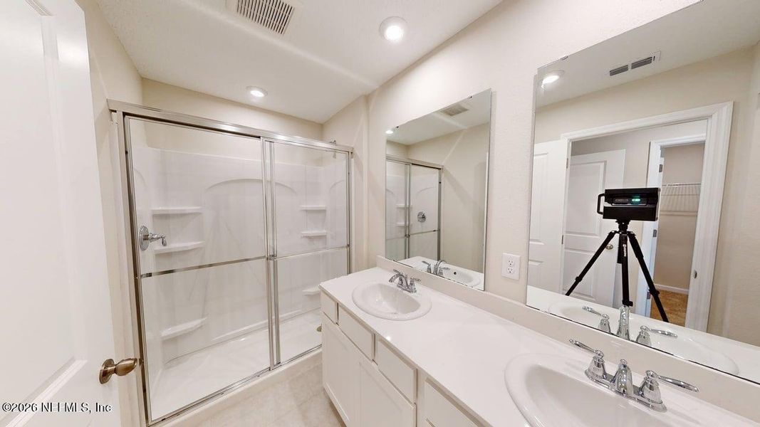 Furnished interior view inside a new home in Egret Creek, Jacksonville (Image 4). Furnished interior view inside a new home in Egret Creek, Jacksonville (Image 4).