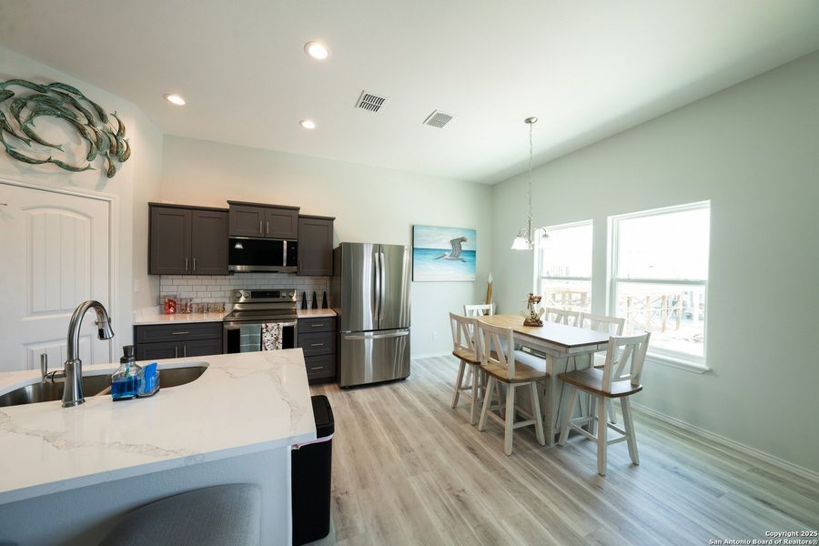 Furnished interior view inside a new home in , Rockport (Image 4).
