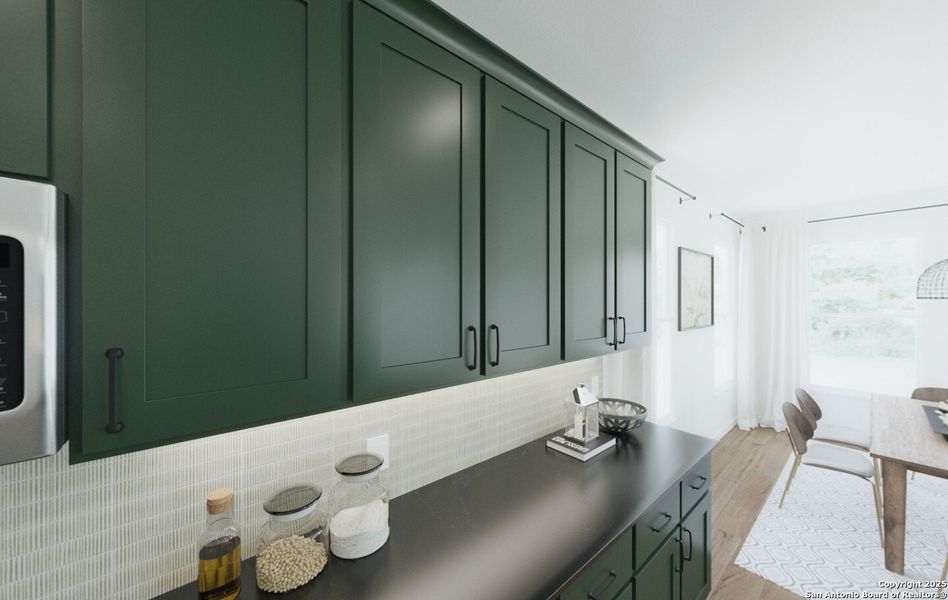Close-up of interior finishes inside a home in Nopal Valley, San Antonio (Image 5).