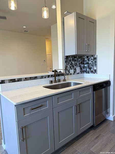Furnished interior view inside a new home in , San Antonio (Image 7).