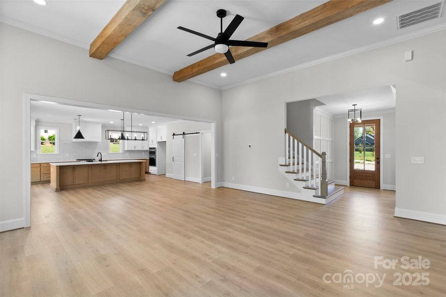 Spacious, unfurnished interior of a new home in , Advance (Image 29).