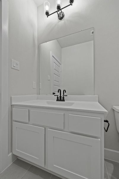 Furnished interior view inside a new home in The Trails, New Caney (Image 11).