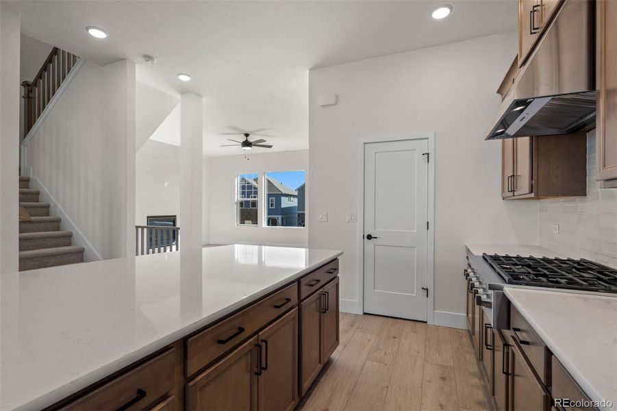 Furnished interior view inside a new home in Trailside at Cottonwood Creek, Colorado Springs (Image 11).