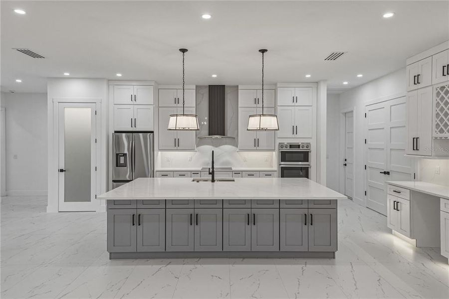 Furnished interior view inside a new home in , Dover (Image 17).