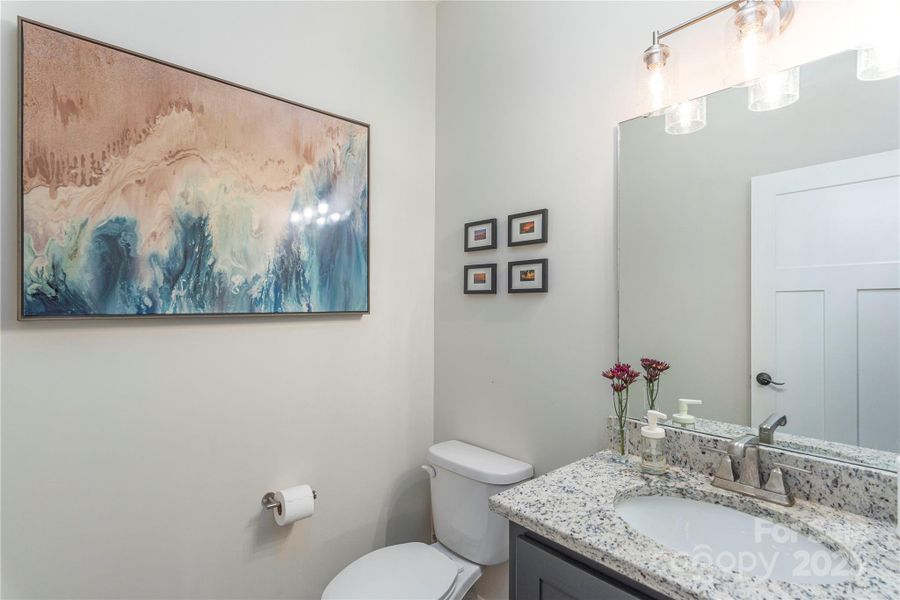 Furnished interior view inside a new home in , Candler (Image 36).