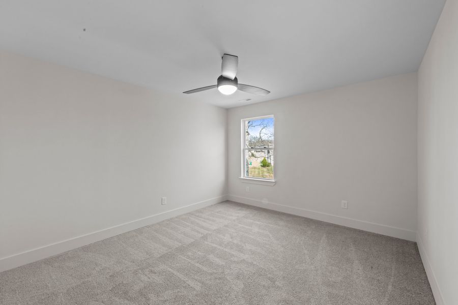 Representative unfurnished interior of a home built from the Two Story Farmhouse by Norfleet Builders in Cambria, White House (Image 22).