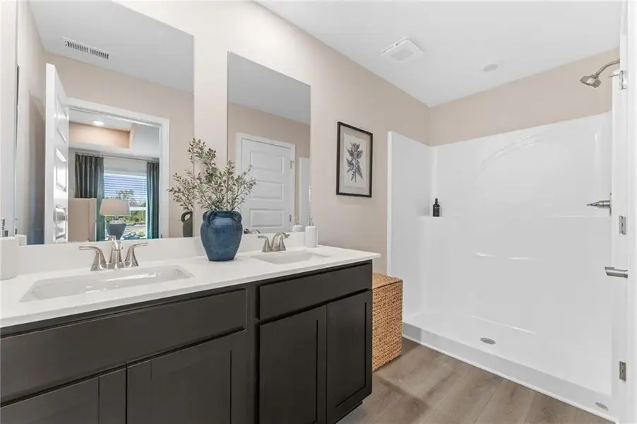 Furnished interior view inside a new home in , Rockmart (Image 14).