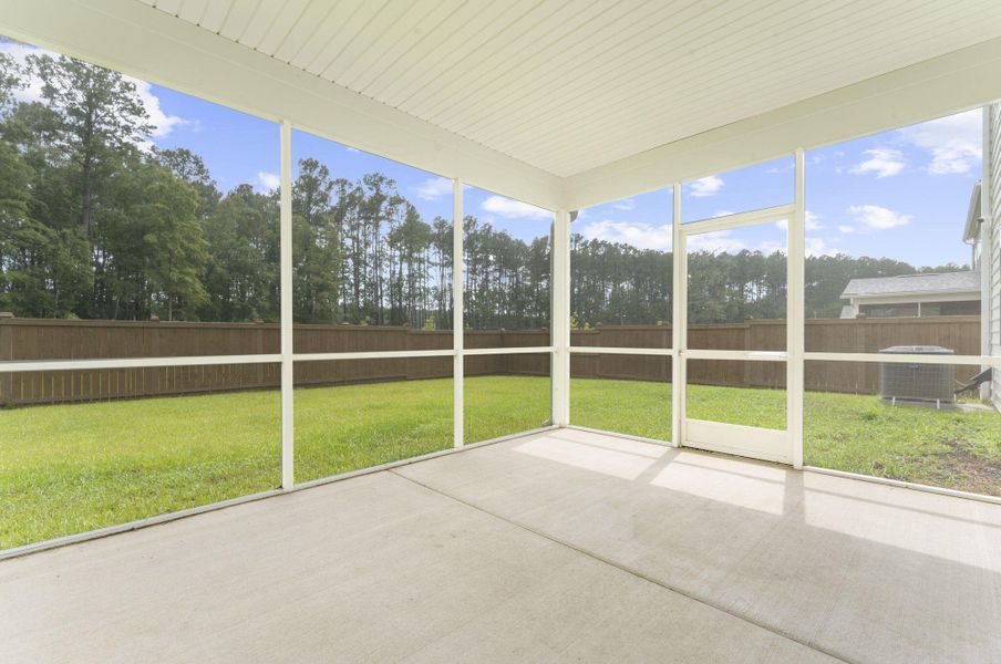 Exterior details and patio area of a home in , Summerville (Image 41). Exterior details and patio area of a home in , Summerville (Image 41).