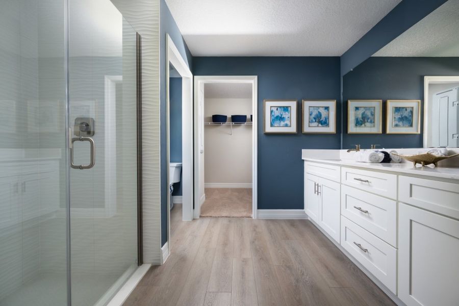 Furnished interior view inside a new home in Cherrywood Preserve, Ocala (Image 14).