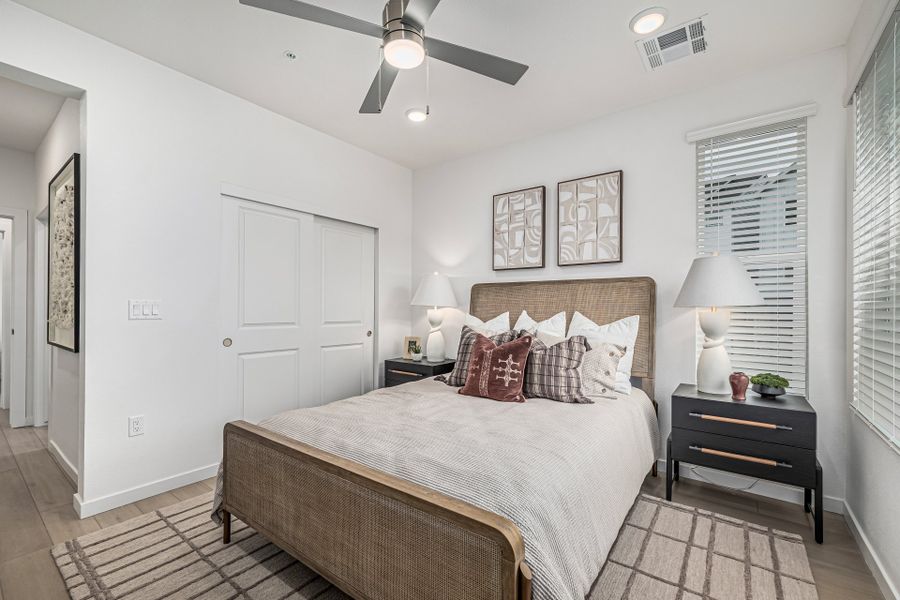 Furnished interior view inside a new home in The Residences at Victory Ridge, Colorado Springs (Image 10).