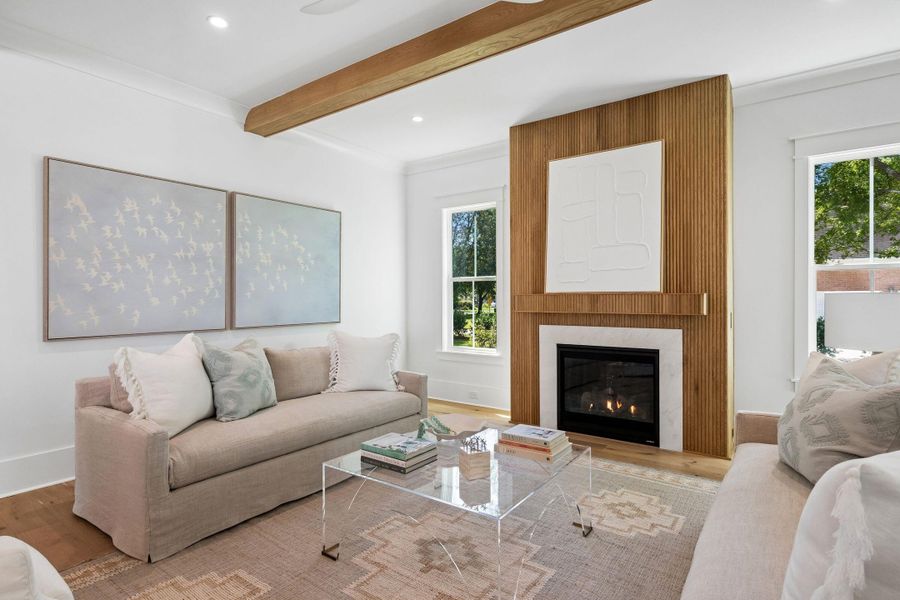 Furnished interior view inside a new home in , Mount Pleasant (Image 9). Furnished interior view inside a new home in , Mount Pleasant (Image 9).