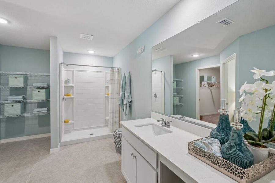 Representative furnished interior of a home built from the Majestic by Holiday Builders in Citrus Springs, Citrus Springs (Image 16).