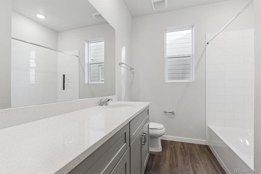 Furnished interior view inside a new home in Farmlore, Brighton (Image 8).