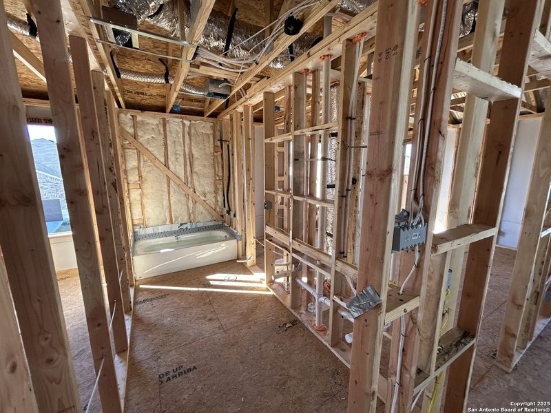 In-progress construction of a new home in Meadows at Hennersby Hollow 40's, San Antonio, TX (Image 21). In-progress construction of a new home in Meadows at Hennersby Hollow 40's, San Antonio, TX (Image 21).