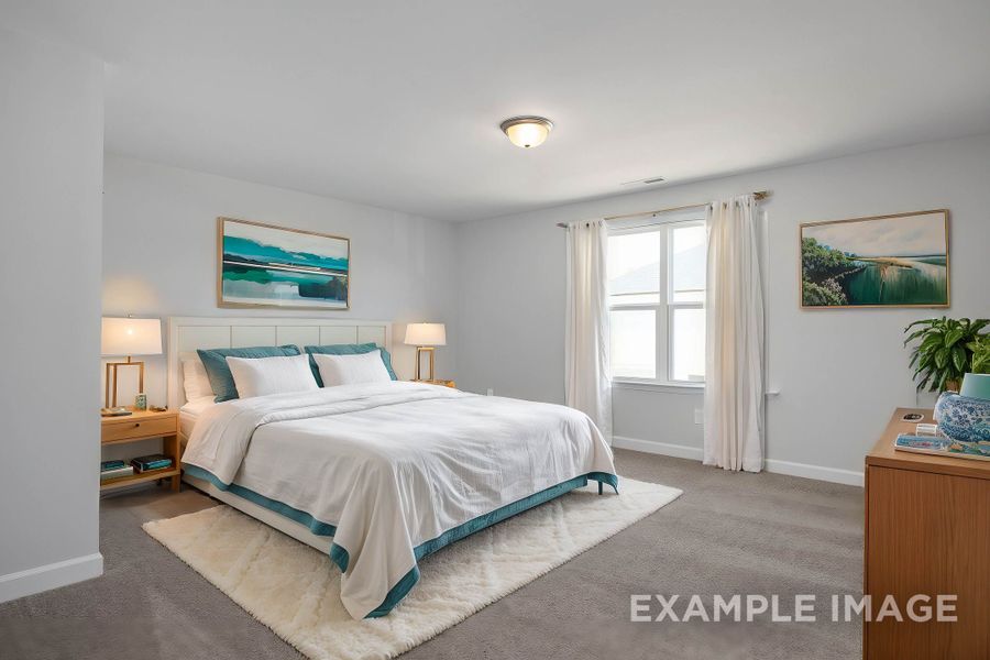 Representative furnished interior of a home built from the The Ash by Davidson Homes LLC in Retreat at North Main, Lillington (Image 11).