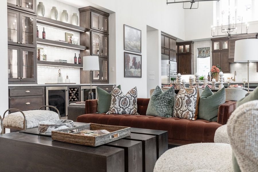 Representative Family Room - some options shown