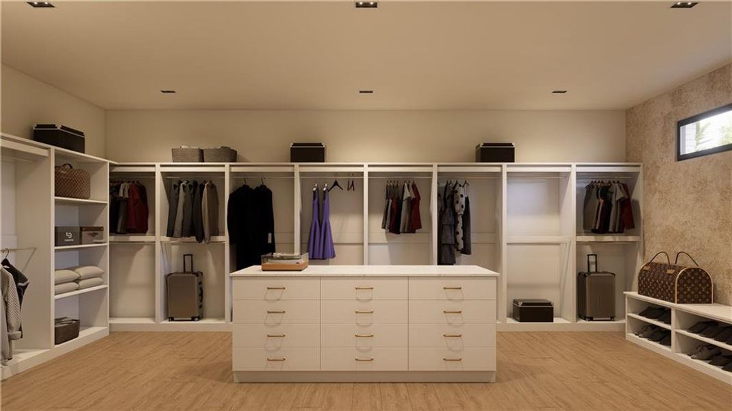 Furnished interior view inside a new home in , Suwanee (Image 10).