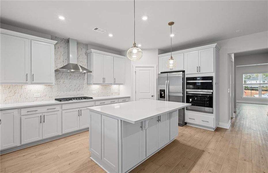 Furnished interior view inside a new home in Oakwood, Cumming (Image 4). Furnished interior view inside a new home in Oakwood, Cumming (Image 4).