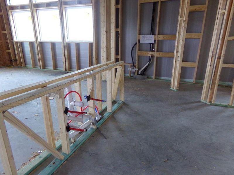 In-progress construction of a new home in Dunham Pointe 65' Homesites, Cypress, TX (Image 8).