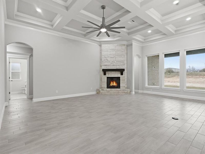 Spacious, unfurnished interior of a new home in , Azle (Image 29).