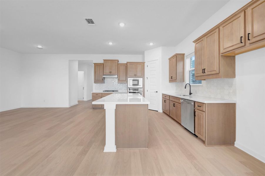 Furnished interior view inside a new home in Heritage, Dripping Springs (Image 11).