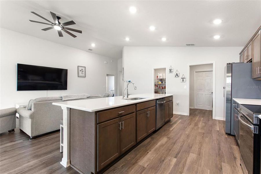 Furnished interior view inside a new home in , Winter Haven (Image 18).