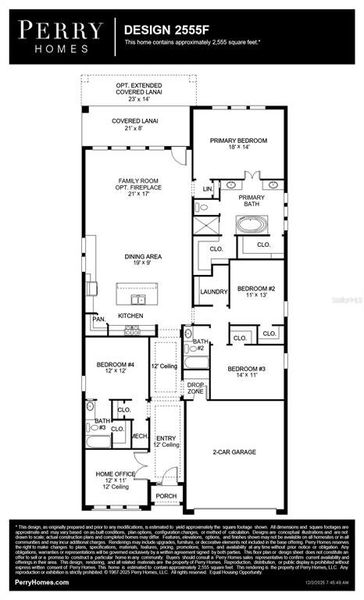 2D floor plan layout of this home in Sanctuary at Seaire, Parrish, FL (Image 3). 2D floor plan layout of this home in Sanctuary at Seaire, Parrish, FL (Image 3).