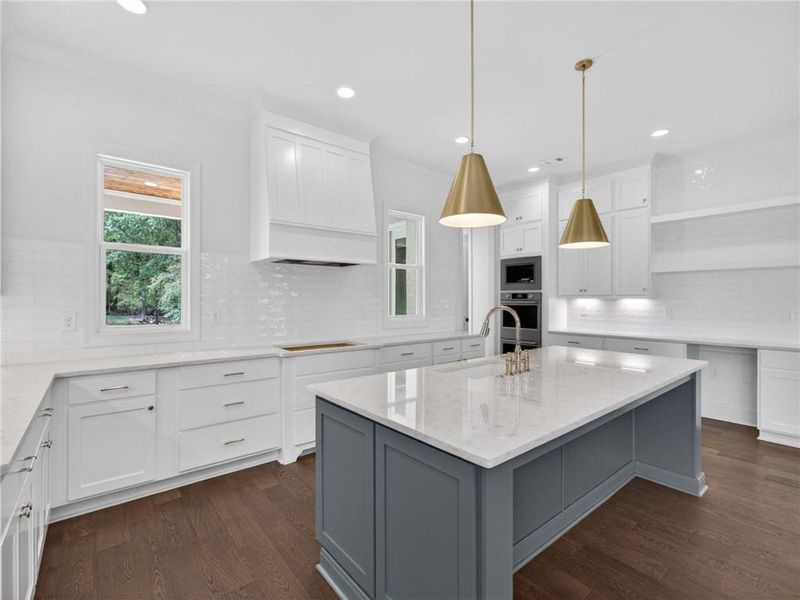 Furnished interior view inside a new home in , Suwanee (Image 16).