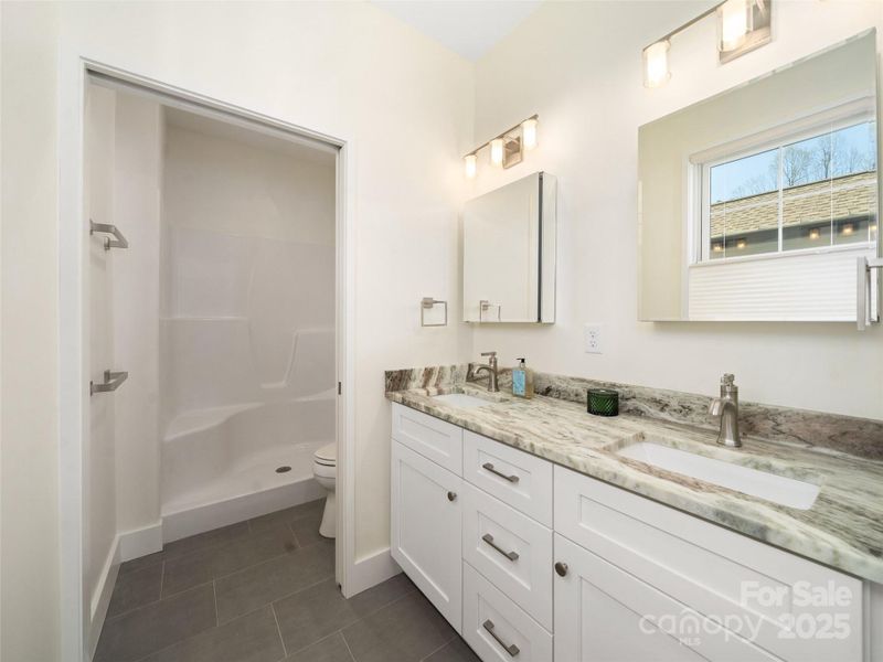 Furnished interior view inside a new home in , Saluda (Image 12).