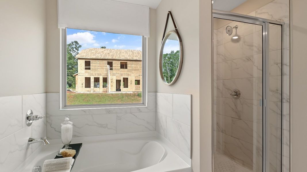 Representative furnished interior of a home built from the Horizon by DRB Homes in Chapel Hill, Newnan (Image 29). Representative furnished interior of a home built from the Horizon by DRB Homes in Chapel Hill, Newnan (Image 29).
