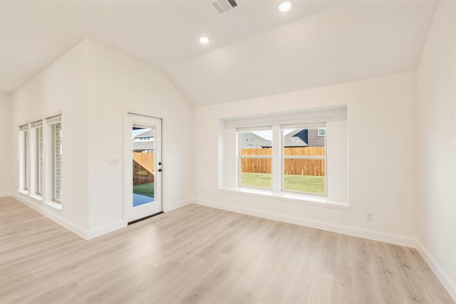 Spacious, unfurnished interior of a new home in Meadow Vista 60-65, Anna (Image 29). Spacious, unfurnished interior of a new home in Meadow Vista 60-65, Anna (Image 29).