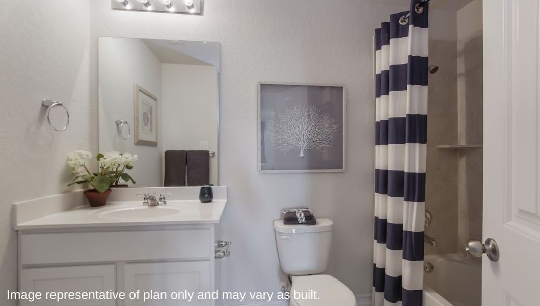 Furnished interior view inside a new home in Avenida, Converse (Image 20).