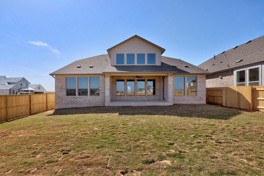 Exterior details and patio area of a home in Flora, Hutto (Image 2). Exterior details and patio area of a home in Flora, Hutto (Image 2).
