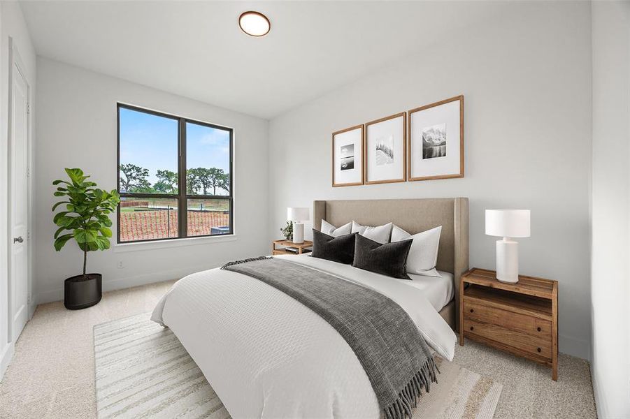 Furnished interior view inside a new home in Chatham Reserve, Providence Village (Image 12). Furnished interior view inside a new home in Chatham Reserve, Providence Village (Image 12).