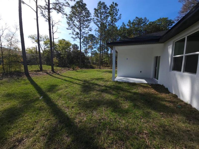 Exterior details and patio area of a home in , Citrus Springs (Image 2). Exterior details and patio area of a home in , Citrus Springs (Image 2).