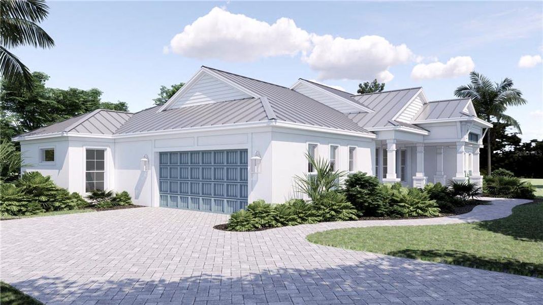 Exterior details and patio area of a home in , Sarasota (Image 22). Exterior details and patio area of a home in , Sarasota (Image 22).