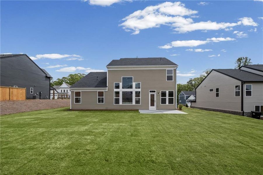 Exterior details and patio area of a home in Pickens Bluff, Hiram (Image 27).