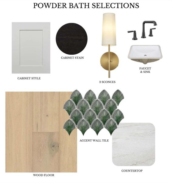 Sample of building materials used in homes in Bentwood Farms, Montgomery (Image 9).