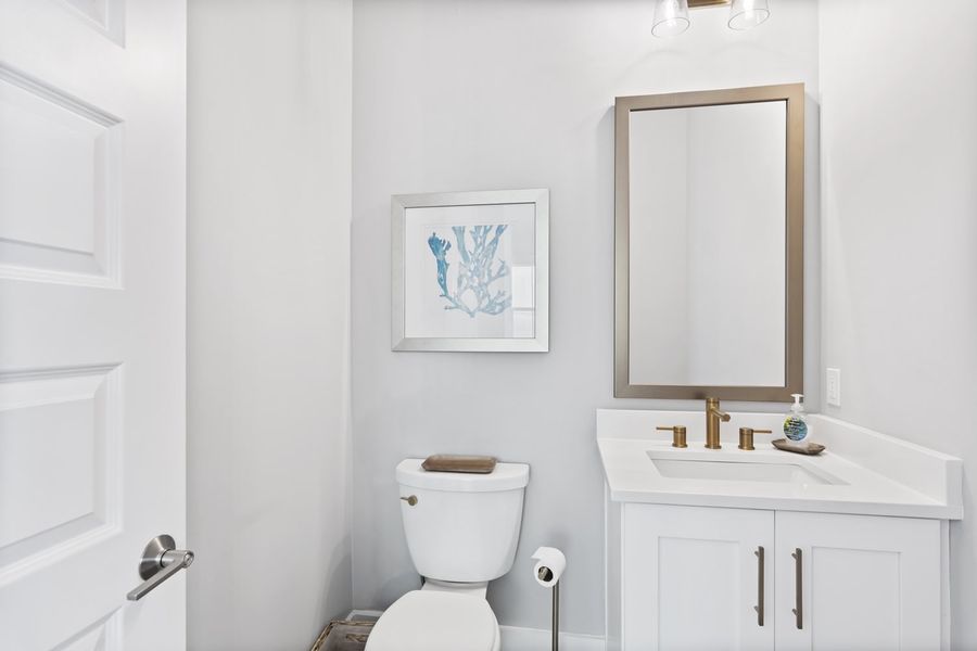 Representative furnished interior of a home built from the The Heron 20 by Brock Built in Twin Palms, Inlet Beach (Image 18).
