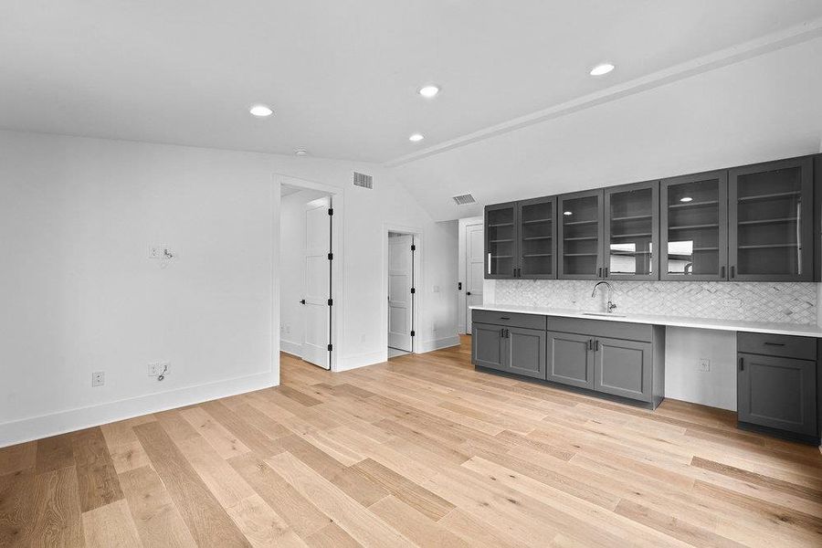 Game-room; second living
