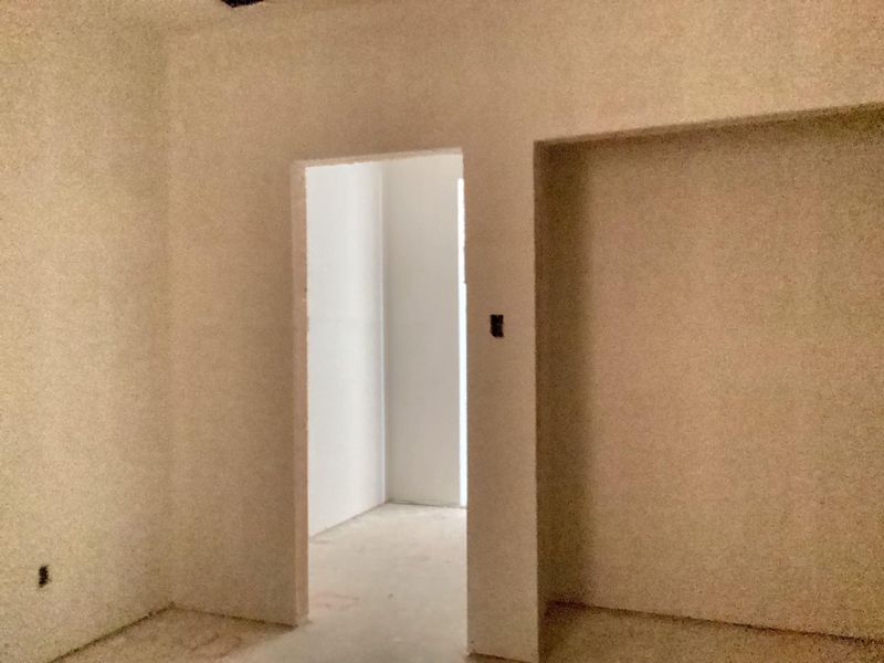 In-progress construction of a new home in The Homestead at Lariat, Liberty Hill, TX (Image 33).