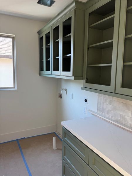 Laundry roomConstruction as of 10/30/25 Laundry roomConstruction as of 10/30/25