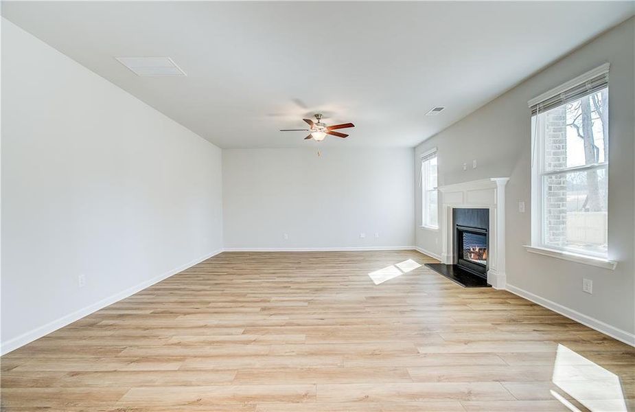 Spacious, unfurnished interior of a new home in Burchwood, Stockbridge (Image 20). Spacious, unfurnished interior of a new home in Burchwood, Stockbridge (Image 20).