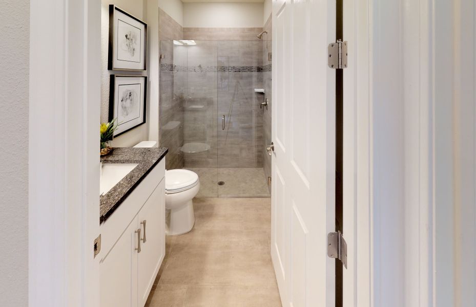Representative furnished interior of a home built from the Palmary by Del Webb in Del Webb Sunbridge, St. Cloud (Image 26).