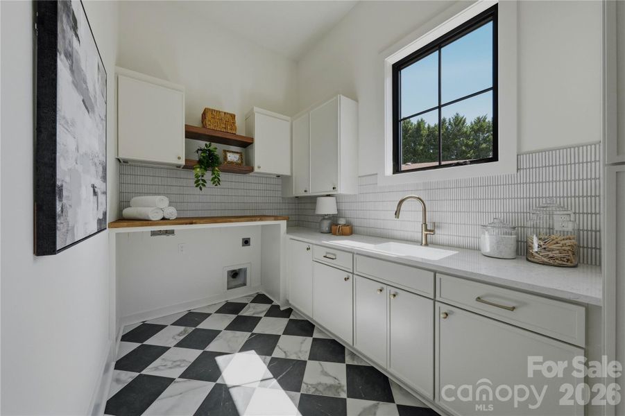 Furnished interior view inside a new home in , Cornelius (Image 12).