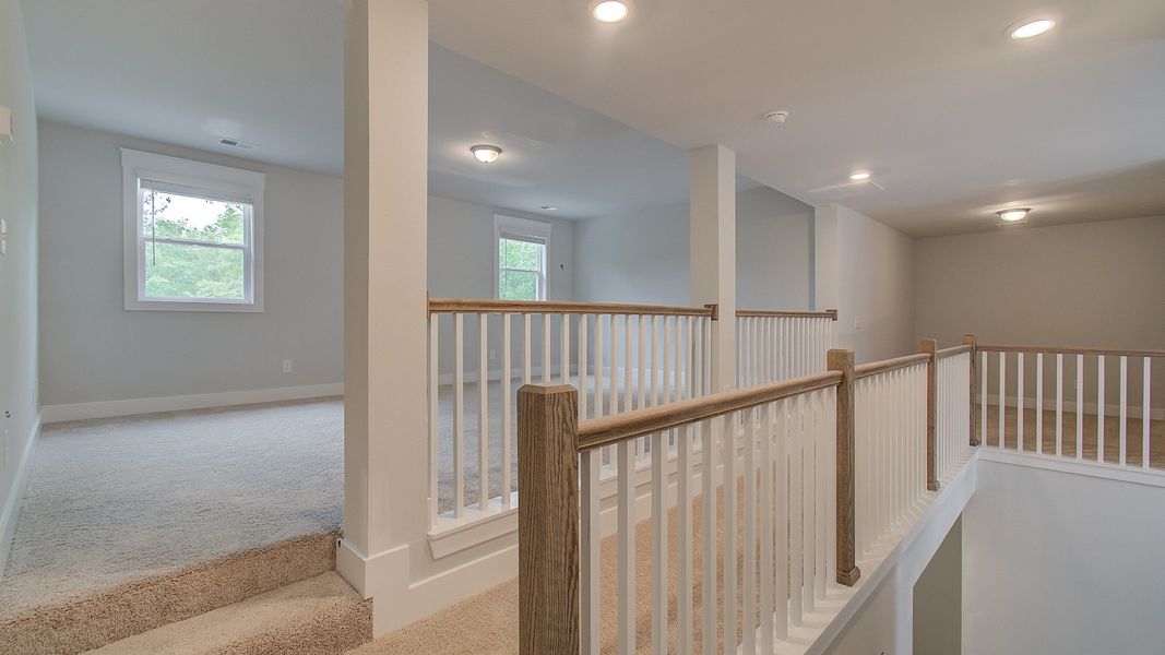 Representative furnished interior of a home built from the Emerson II by DRB Homes in Saddleridge, Senoia (Image 17). Representative furnished interior of a home built from the Emerson II by DRB Homes in Saddleridge, Senoia (Image 17).