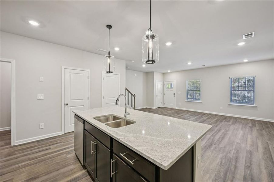 Furnished interior view inside a new home in , Conyers (Image 10).