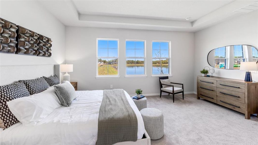 Furnished interior view inside a new home in Oakfield Trails, Parrish (Image 18). Furnished interior view inside a new home in Oakfield Trails, Parrish (Image 18).