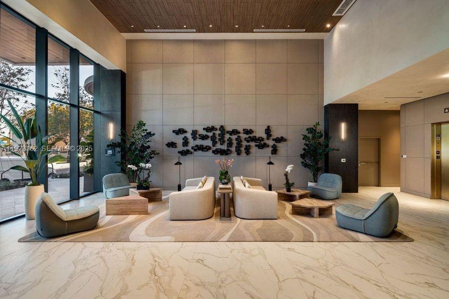 Community amenities in 72 Park, Miami (Image 7).